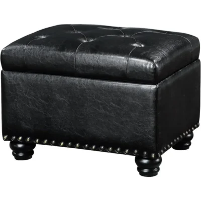 Stools & Ottomans, 4 Comfort 5th Avenue Storage Ottoman, 24"L x 18"W x 18"H