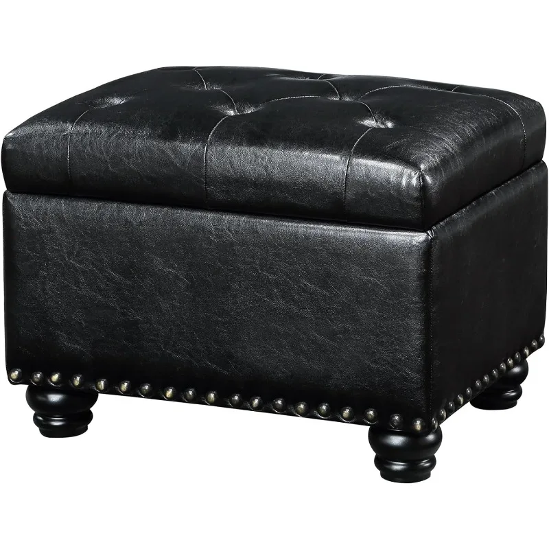 Stools & Ottomans, 4 Comfort 5th Avenue Storage Ottoman, 24"L x 18"W x 18"H